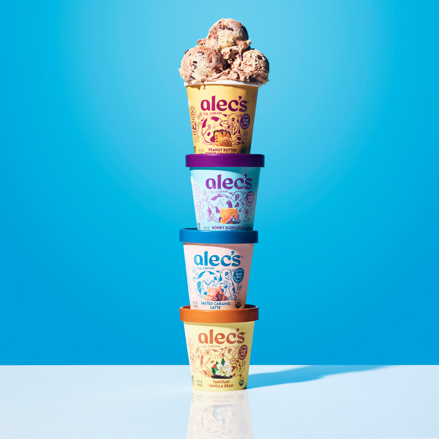 ice cream tower
