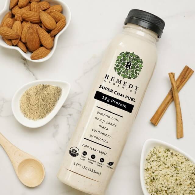 Super chai fuel protein drink