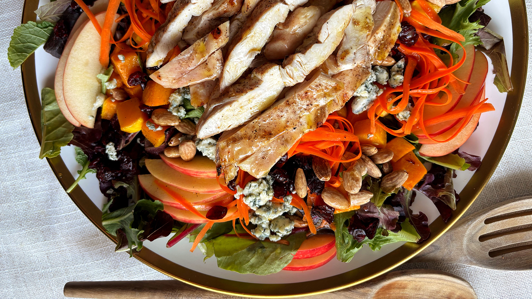fall harvest salad