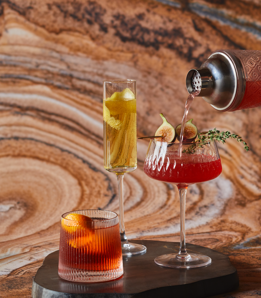 cranberry figgy spritz