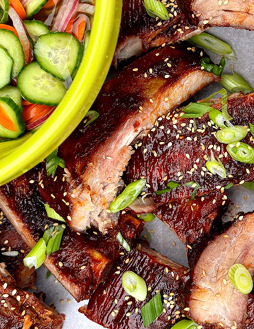Korean-Style BBQ Baby Back Ribs