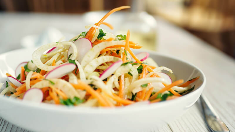 fennel & radish coleslaw recipe