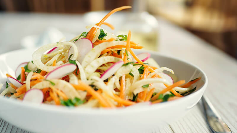 Fennel & Radish Coleslaw Recipe