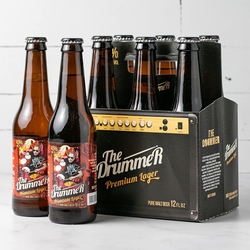 Case of Drummer beer