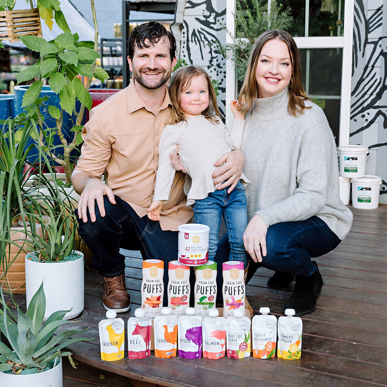 Carr Family with Serenity Product Lineup