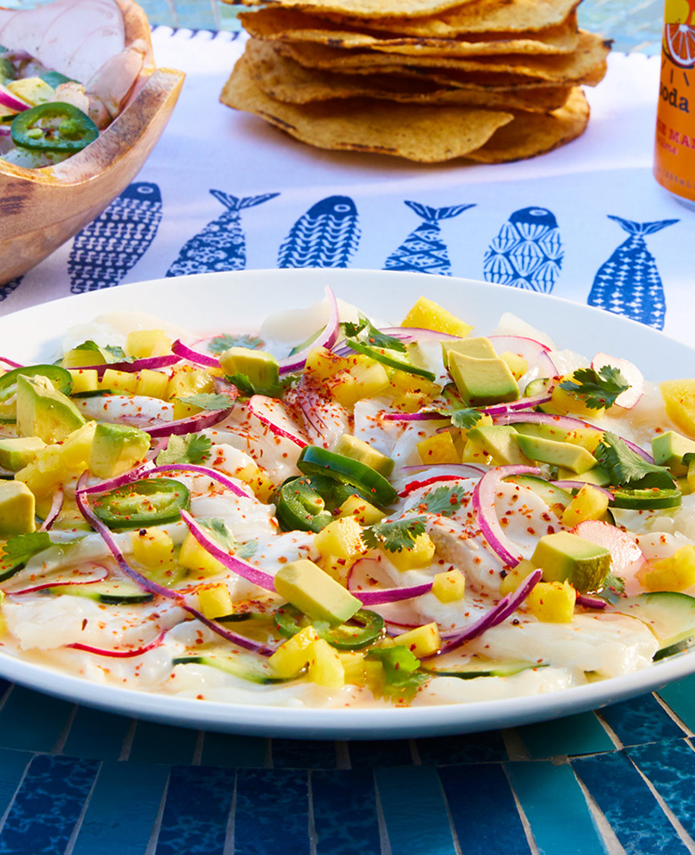 Halibut Aguachile