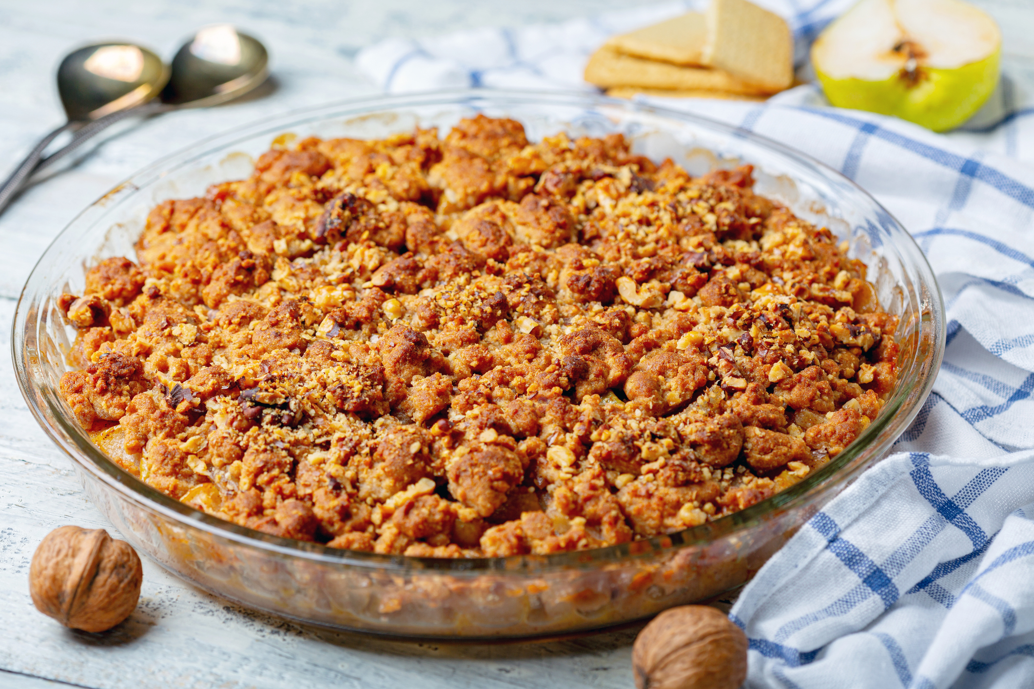Gingersnap Crumble Topping