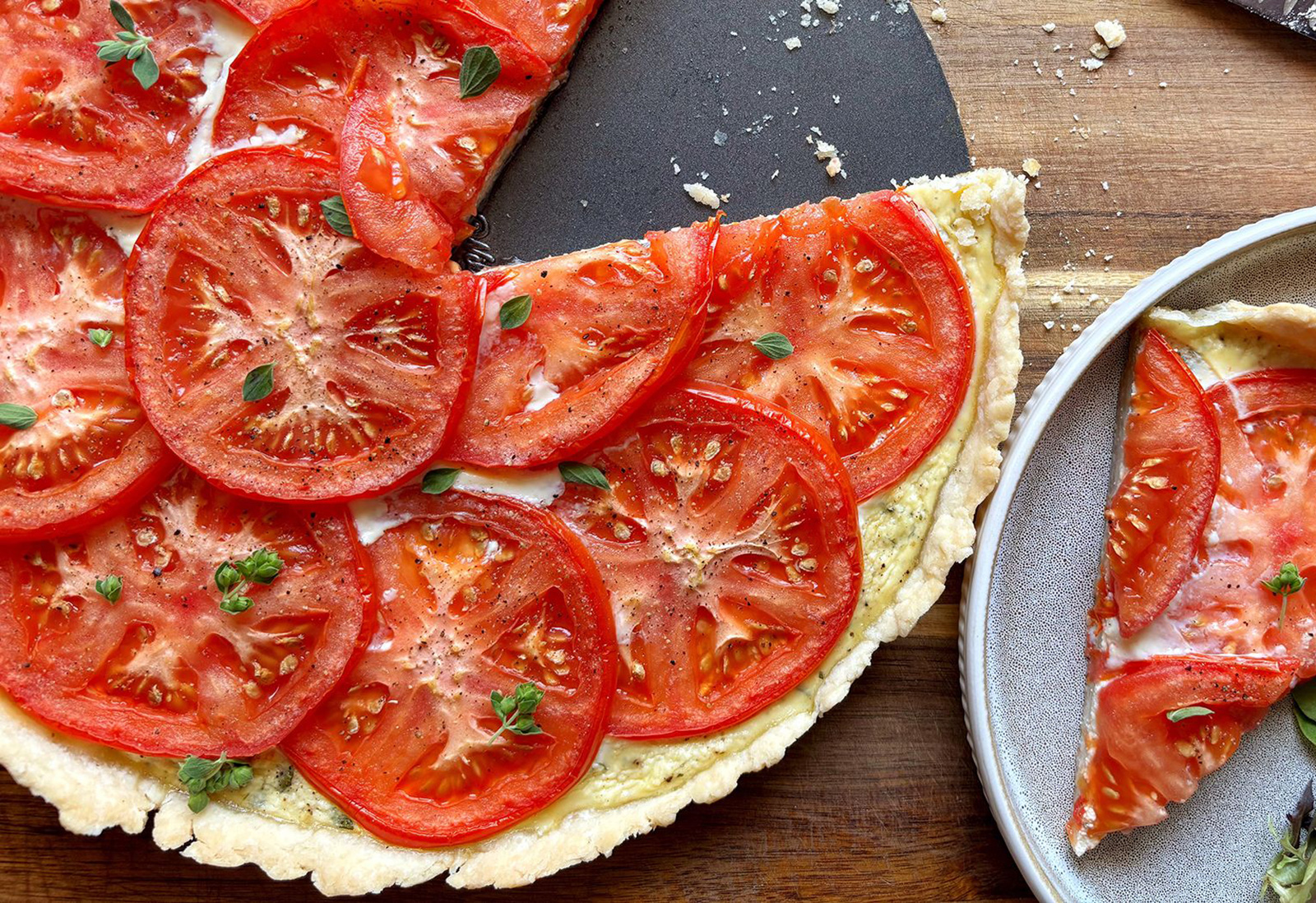 Summer Tomato Tart