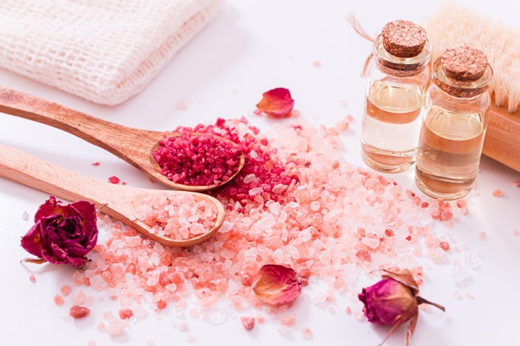 treat yourself, diy bath salts