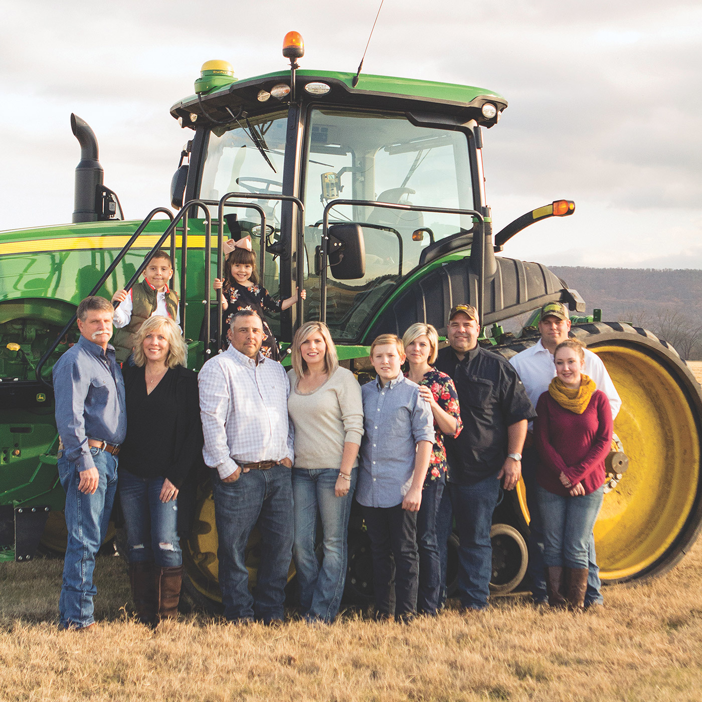 Founders Robin and Tim Ralston and family