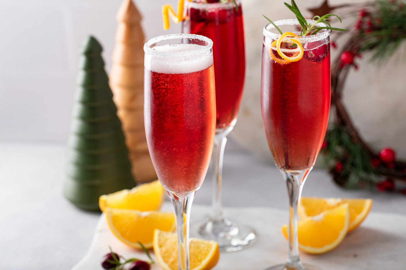 Cranberry Mimosa