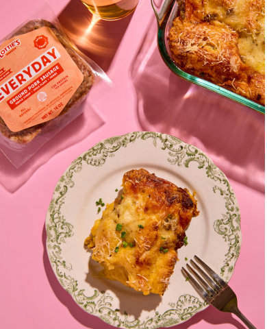Lottie's Everyday Breakfast Croissant Casserole