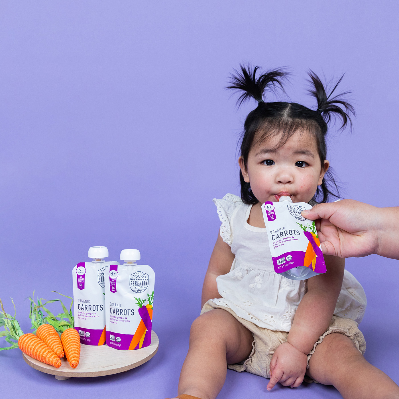 Baby Drinking Serenity Baby Food