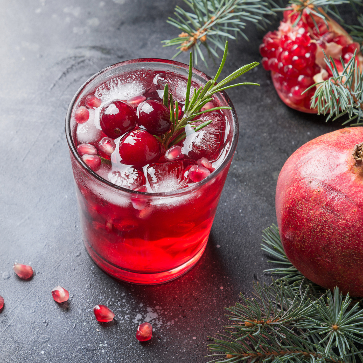 Ginger Cranberry Whiskey Sour