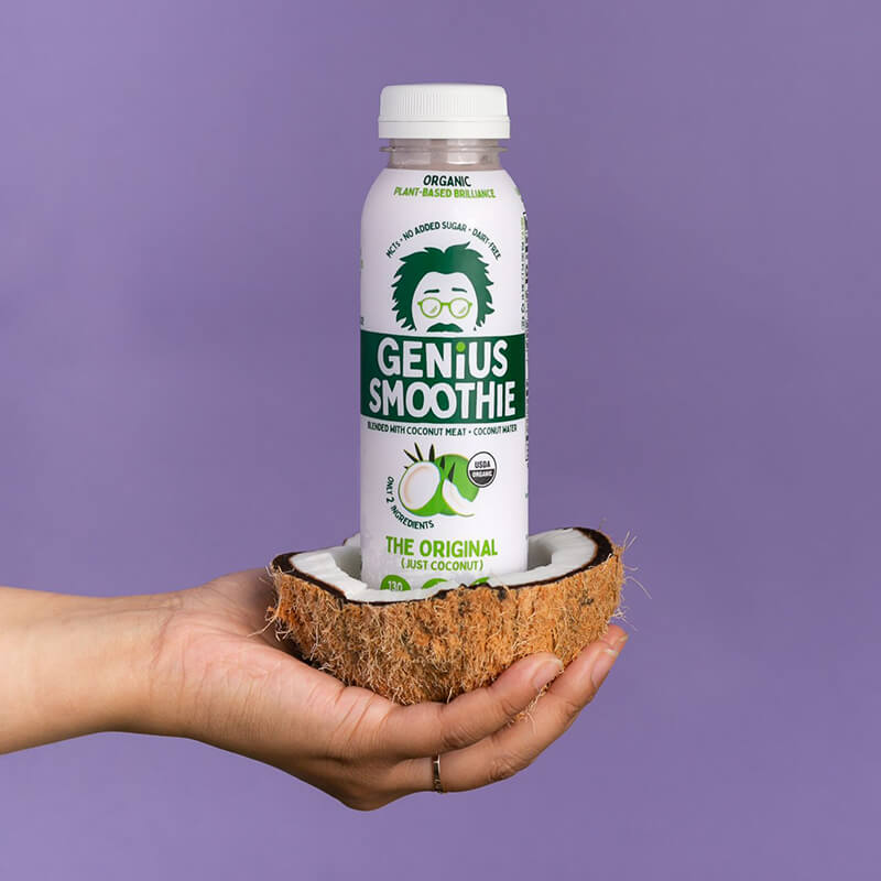 Shop - Whole Coconut Smoothies – Genius Juice - Organic Smoothies