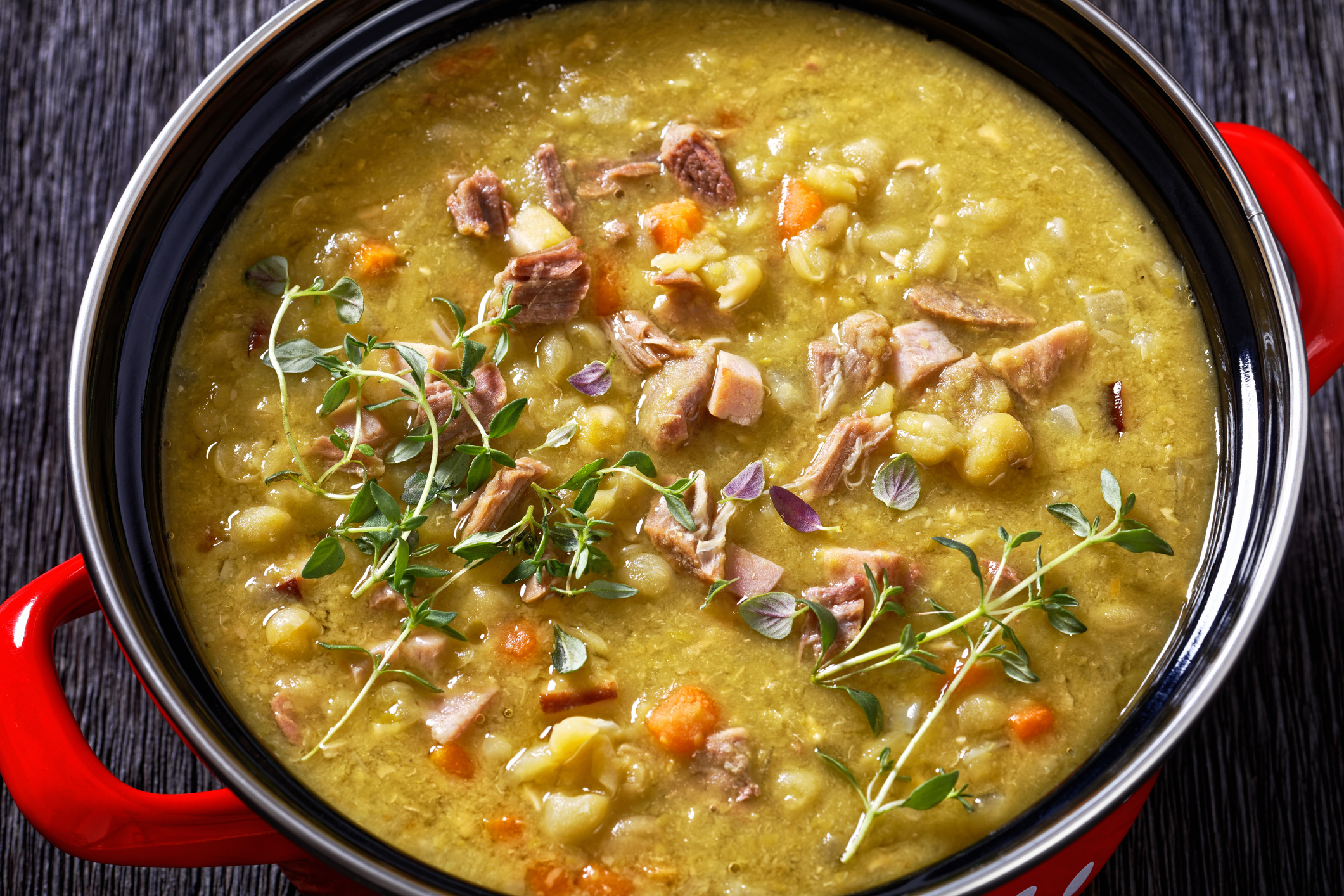 Split Pea Soup - The Cozy Cook