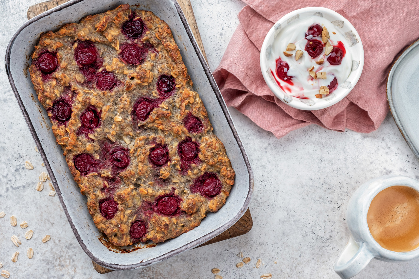 Baked Cranberry Oatmeal