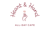 Heart & Hand logo in red