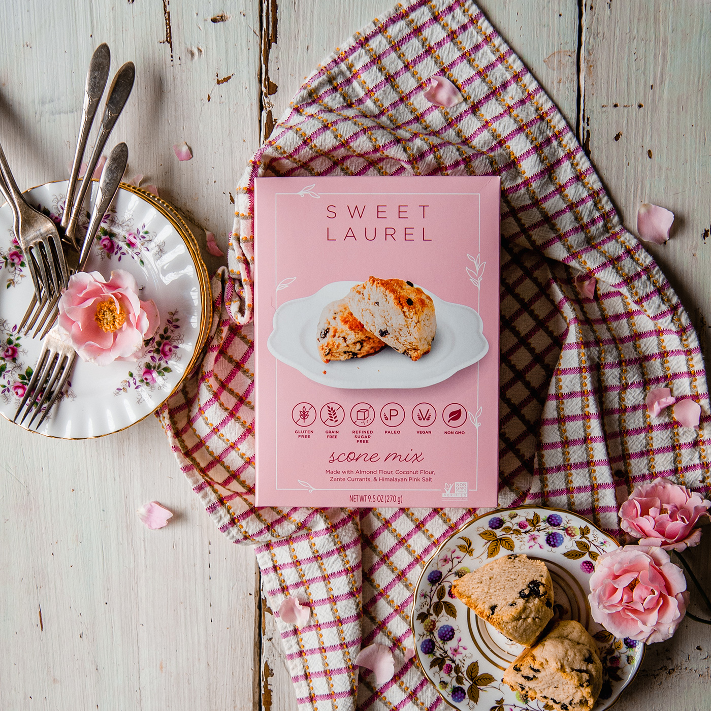 sweet laurel packaging