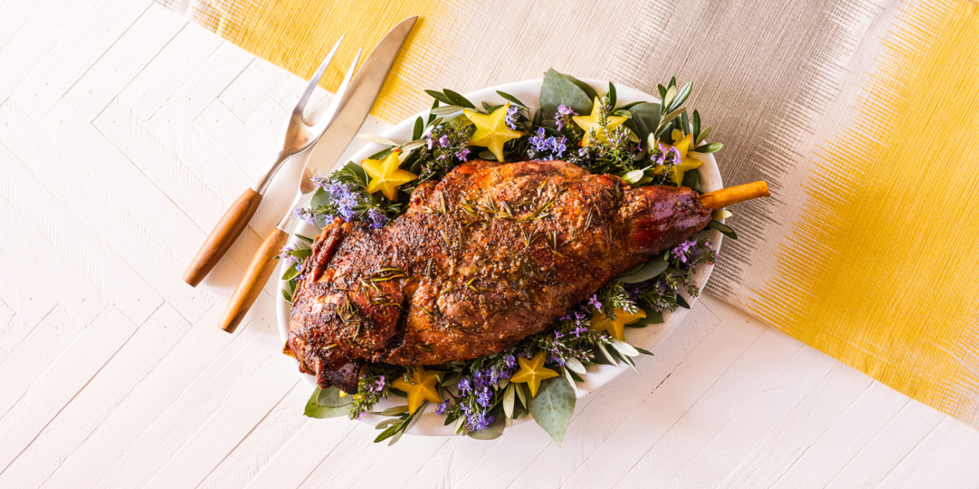 Classic Herb Roasted Leg Of Lamb