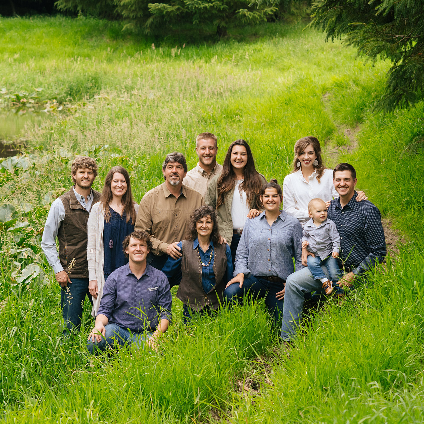 Founders Blake and Stephanie Alexandre & Family