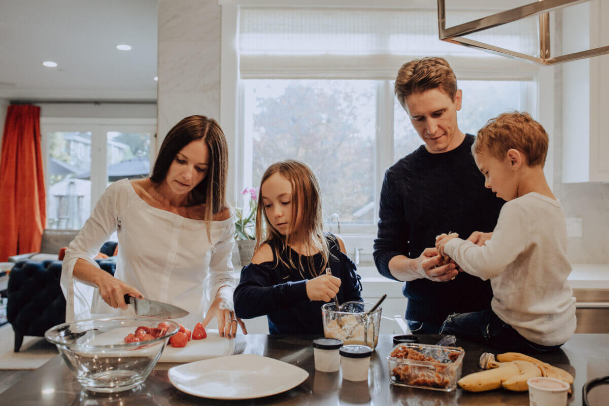 Beth Porter with family