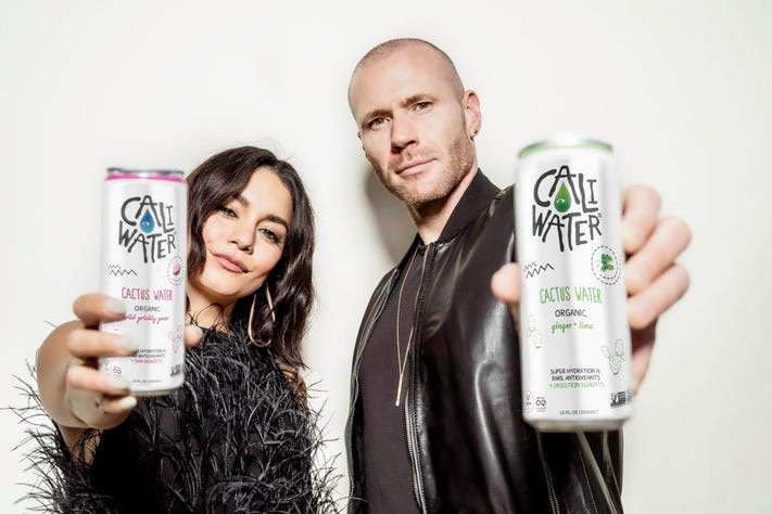 meet the founders: vanessa hudgens and oliver trevena of caliwater
