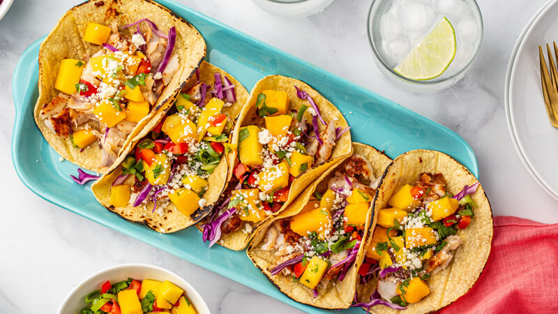 BAJA FISH TACOS WITH MANGO SALSA | Bristol Farms