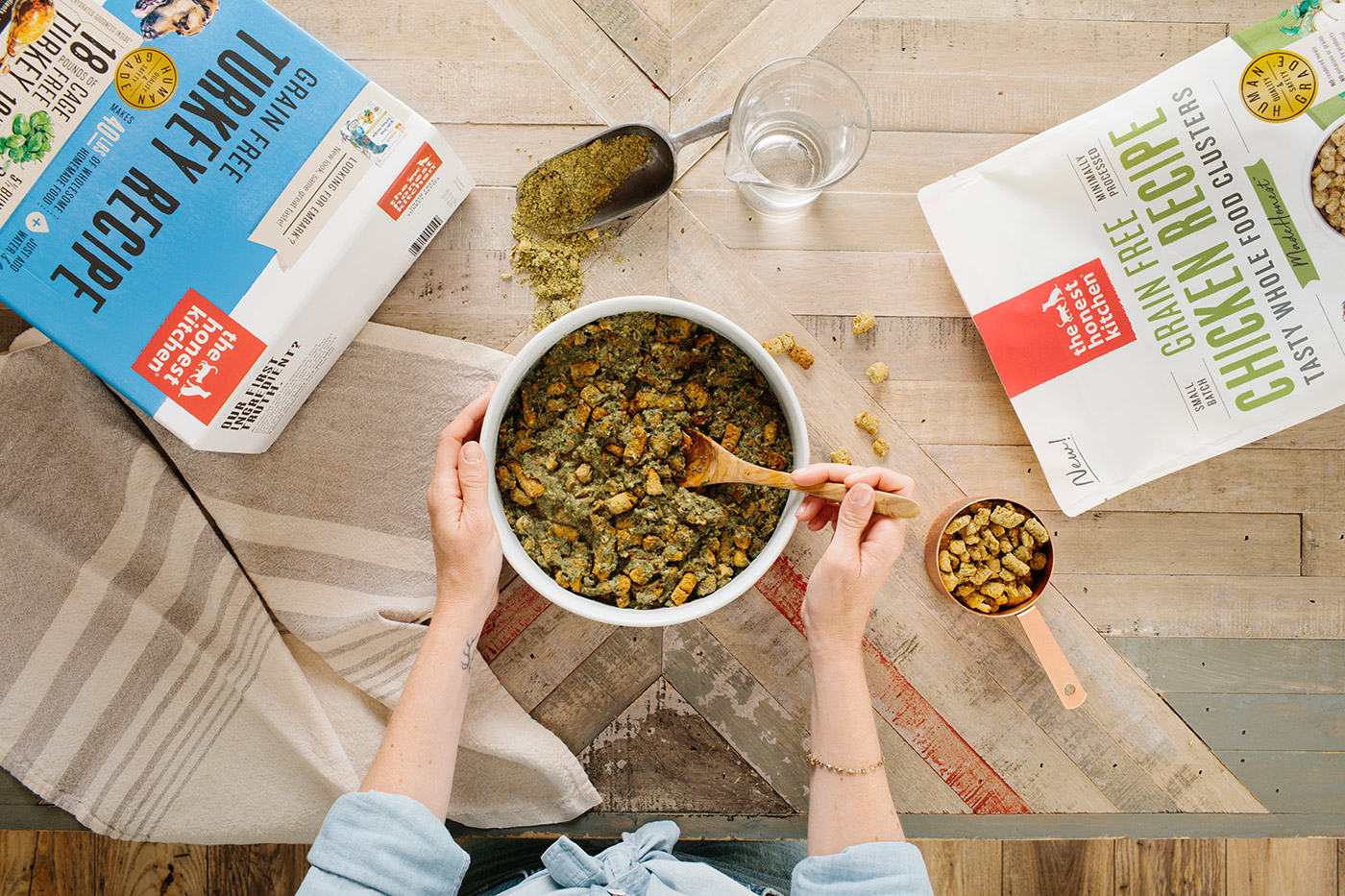 Grain Free Turkey & Chicken in a bowl