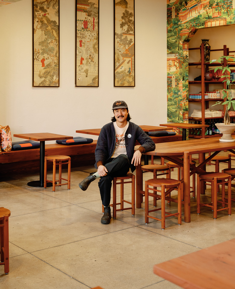 Keegan Fong of Woon Kitchen