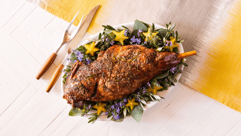 Classic Herb Roasted Leg of Lamb | Bristol Farms
