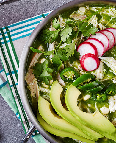 Hatch Chicken Pozole