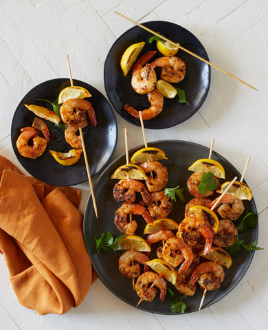 Cajun Shrimp Plated
