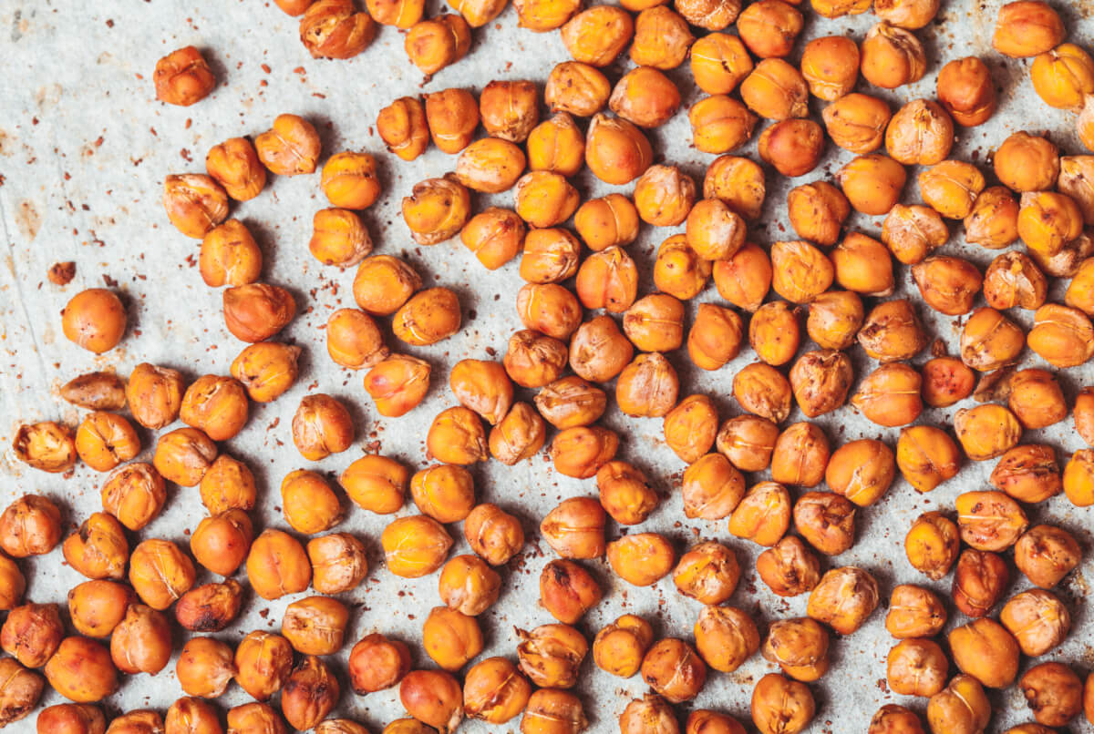 oven roasted garbanzo beans