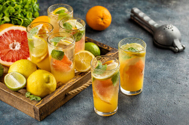 pomelo white wine sangria