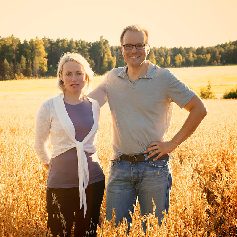 Founders Helena Lumme and Mike Manninen