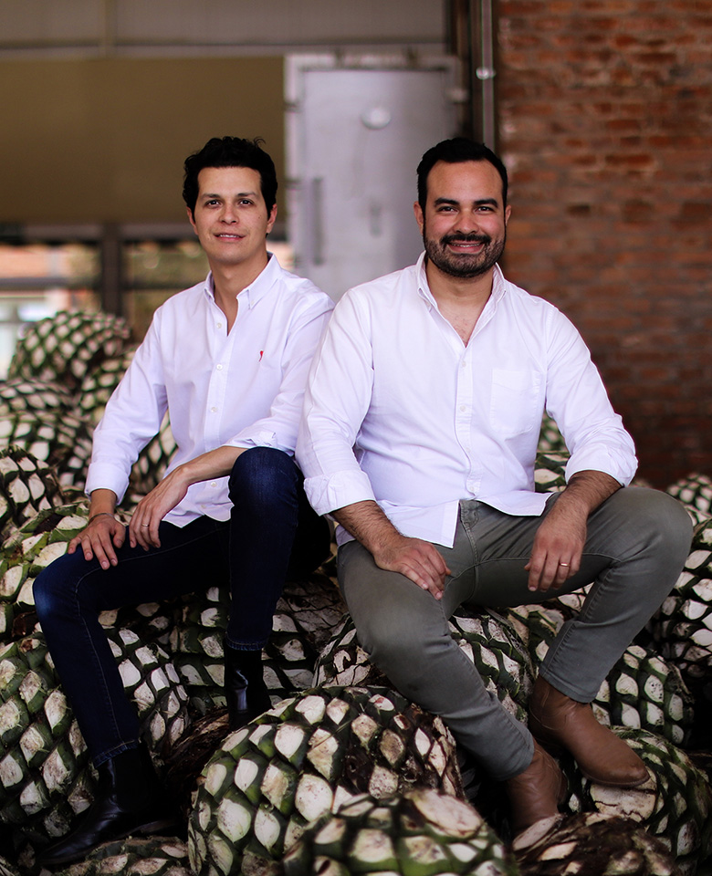 Eduardo "Lalo" González and David R. Carballido of LALO Tequila