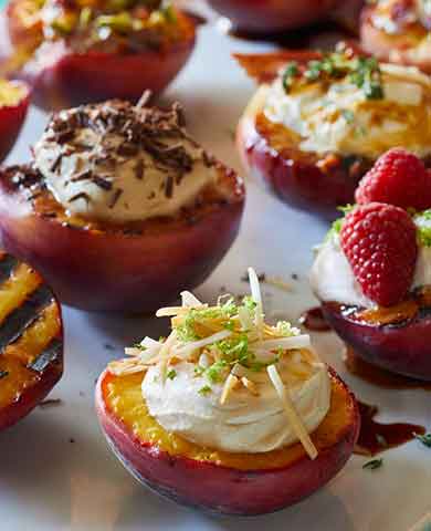 Grilled Peaches