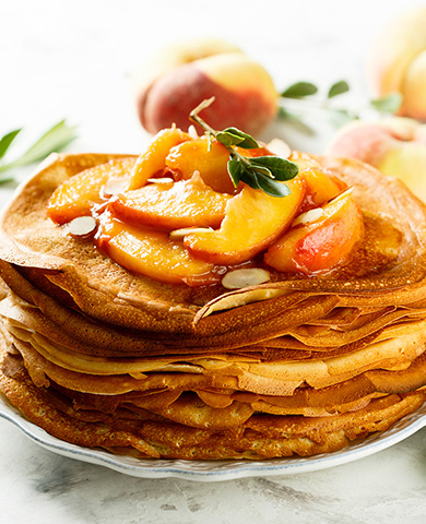 Peach Pancakes
