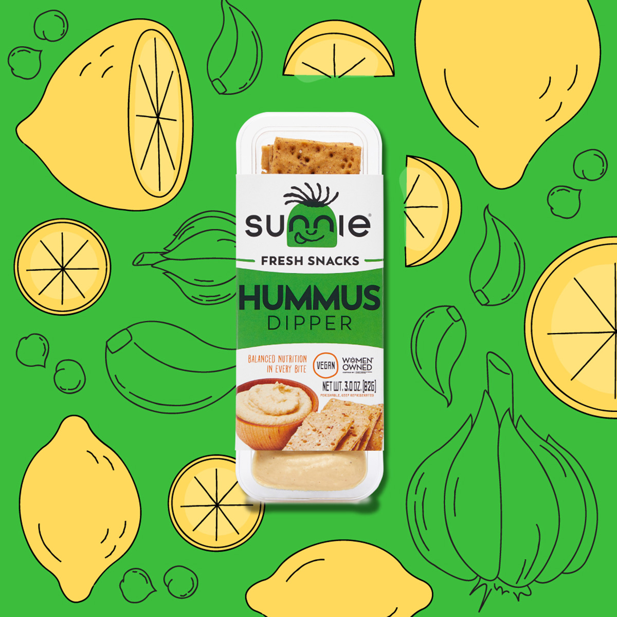 Sunnie Hummus Dipper Product Image