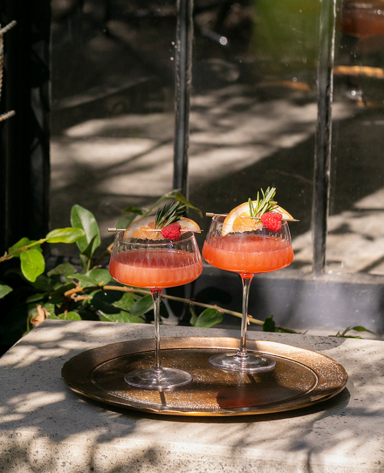 Rosemary Grapefruit Martini