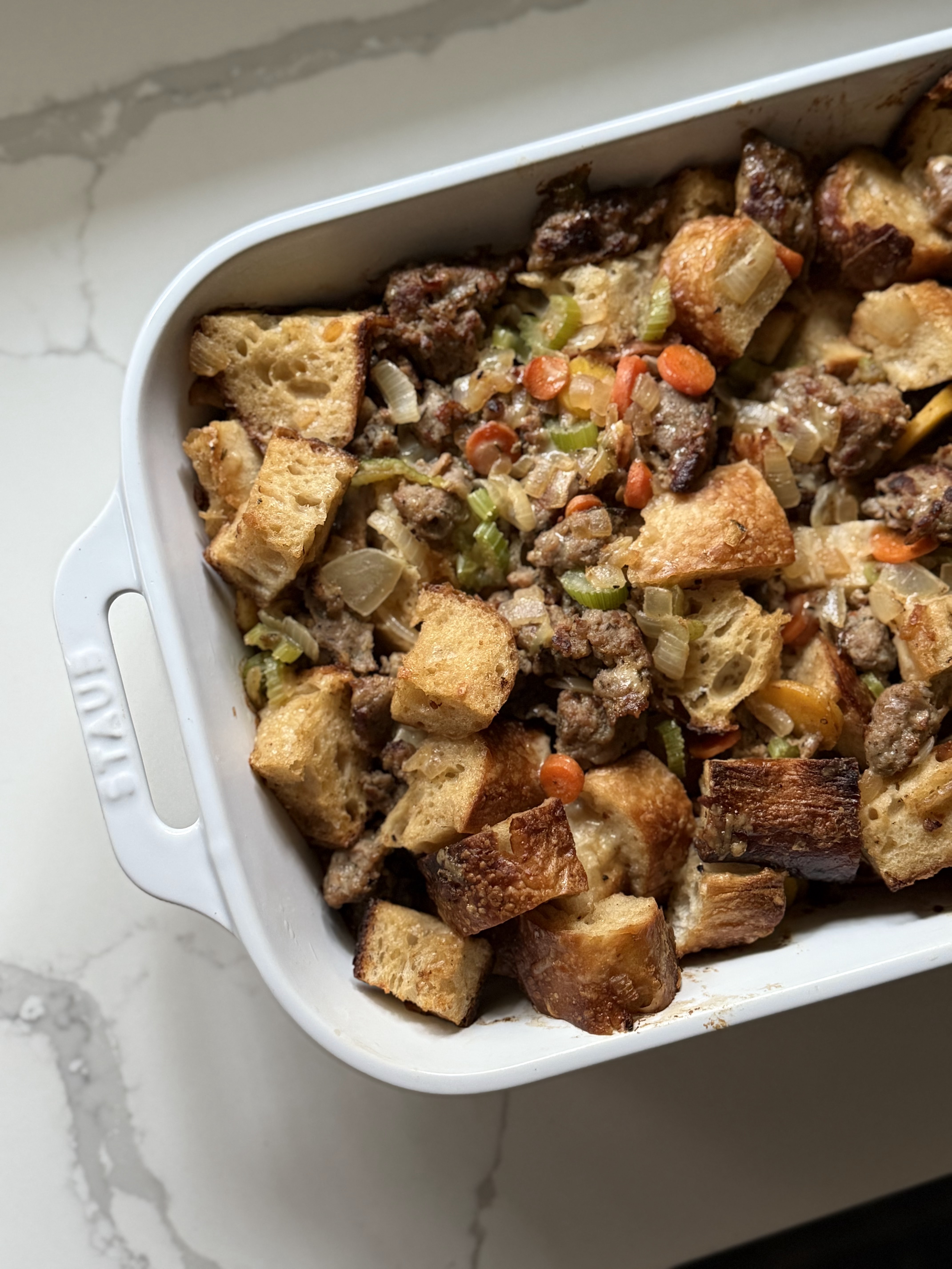 Thanksgiving Sausage Stuffing