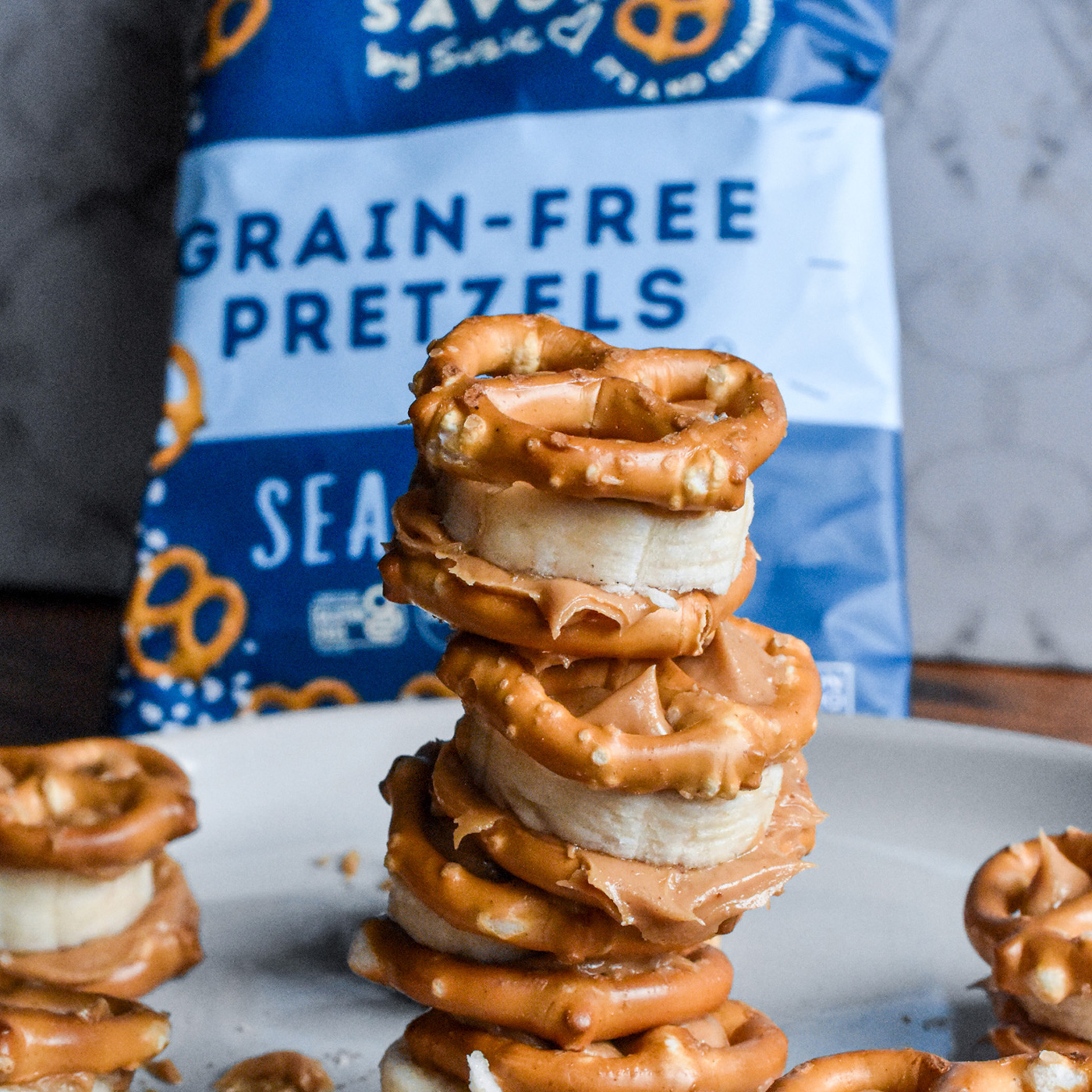 Savor by Suzie grain-free sea salt pretzels
