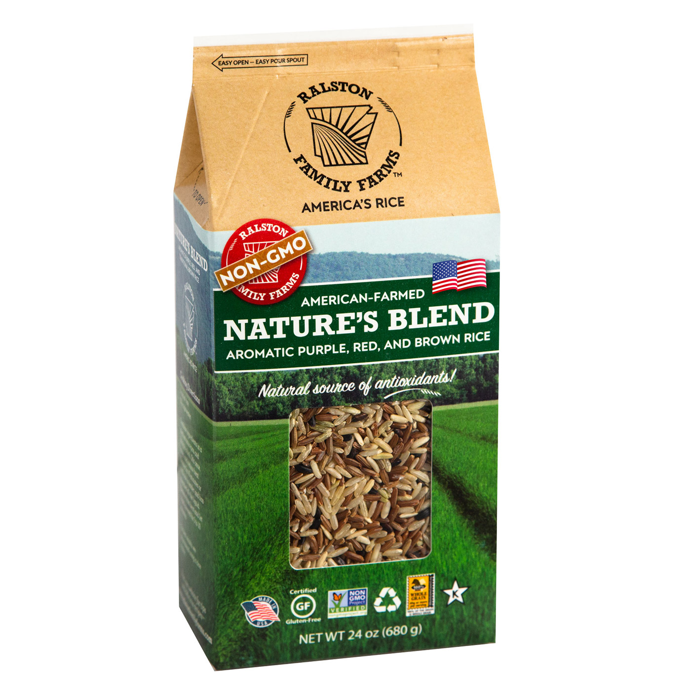 natural blend rice