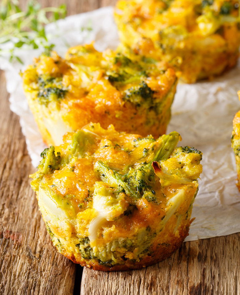 Hatch and Broccoli Egg Bites