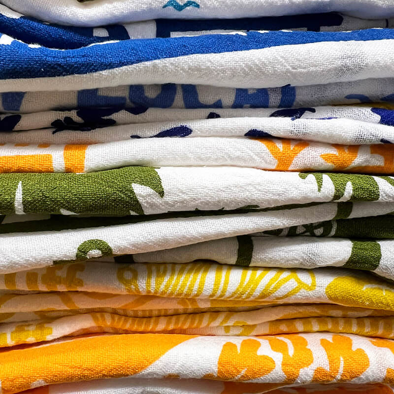 Stack of towels 