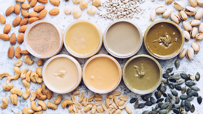 Assorted Nut Butters